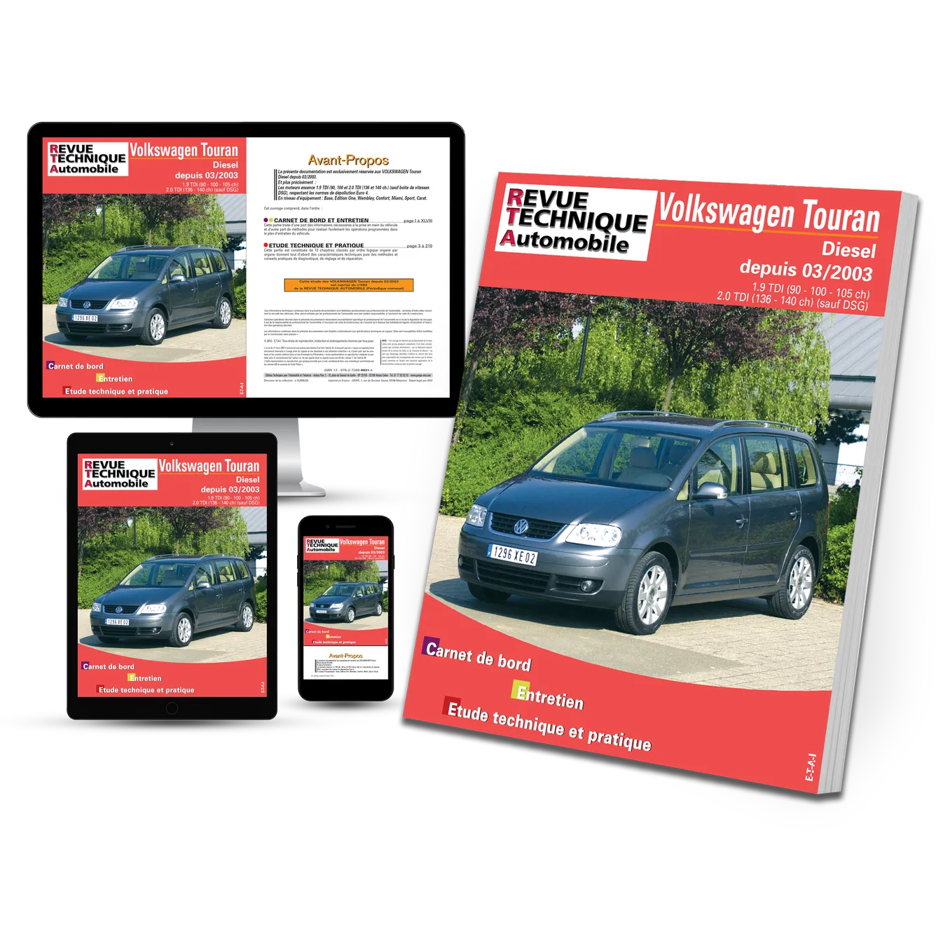 Volkswagen Touran I (2003 - 2010) - Revue Technique