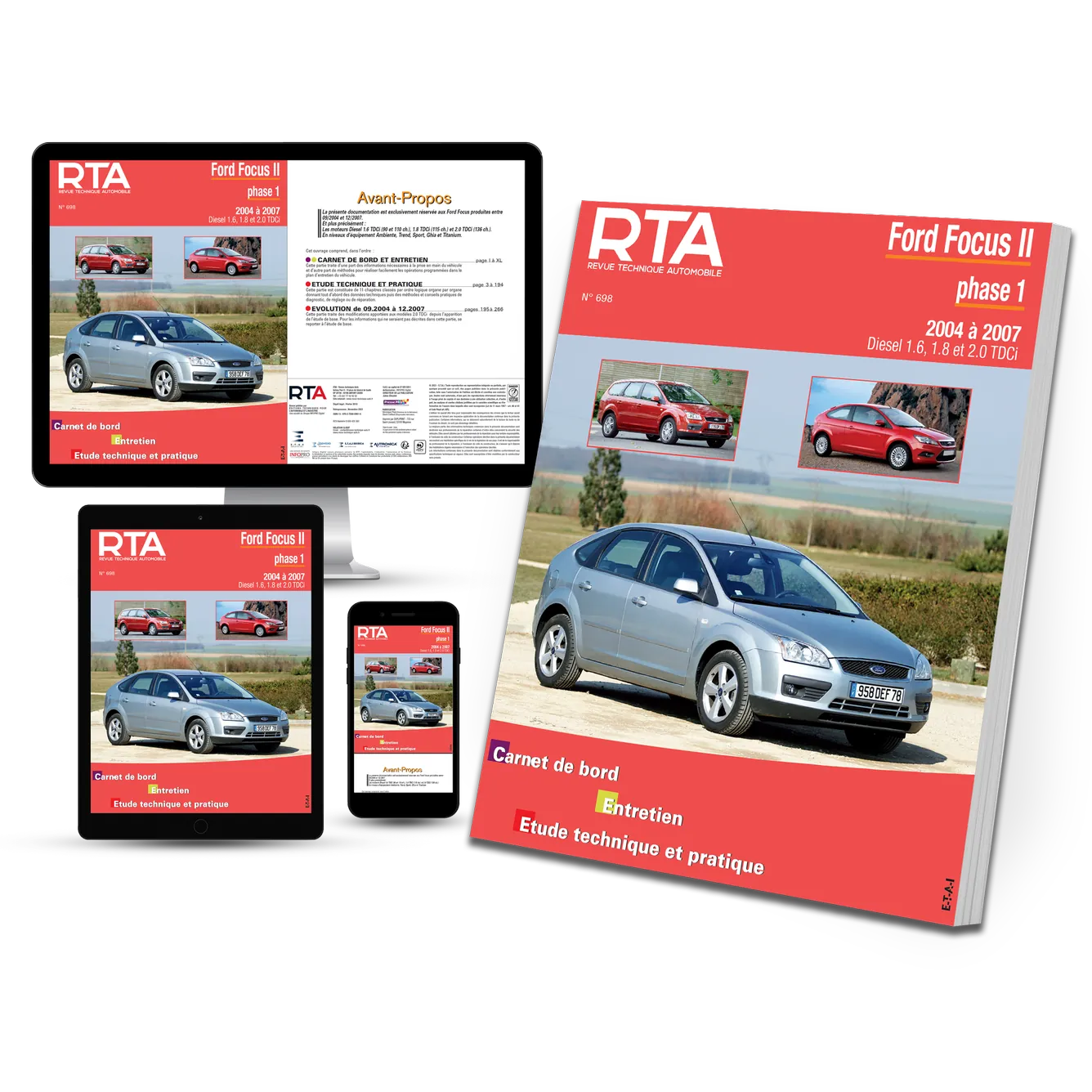 Ford Focus II phase 1 (2004 - 2007) - Revue Technique