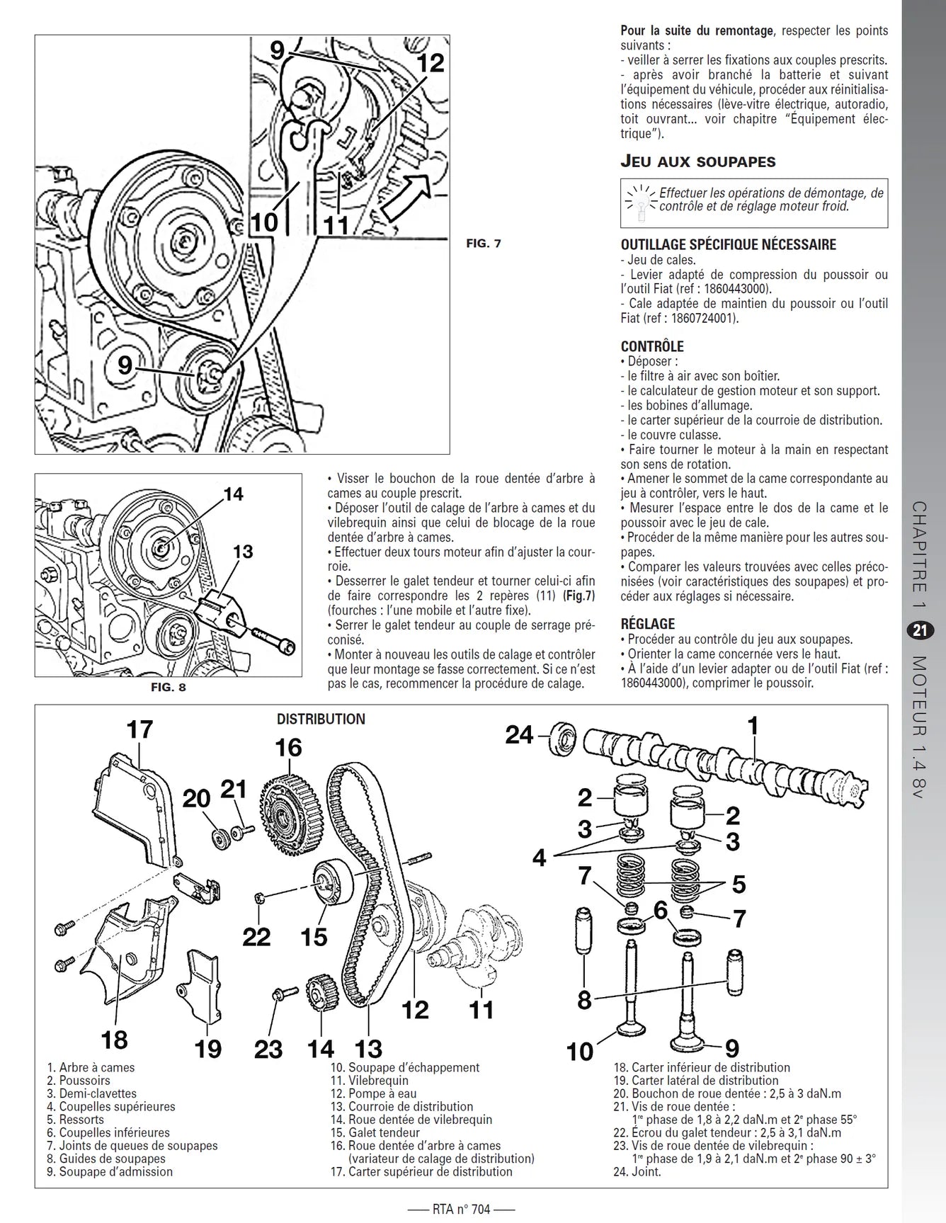 Fiat Grande Punto III phase 1 (2005 - 2008) - Revue Technique