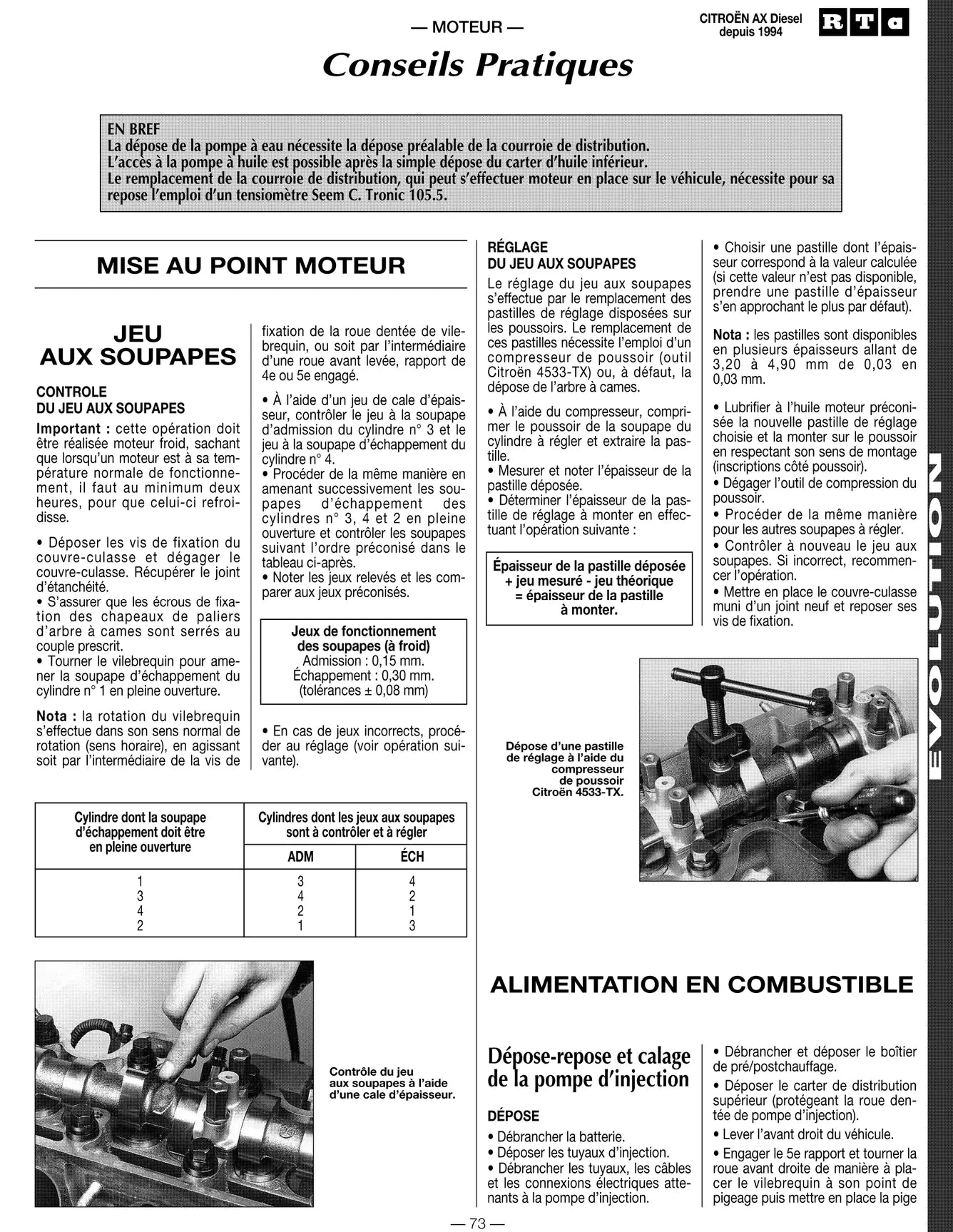 Citroën AX (1986 - 1998) - Revue Technique