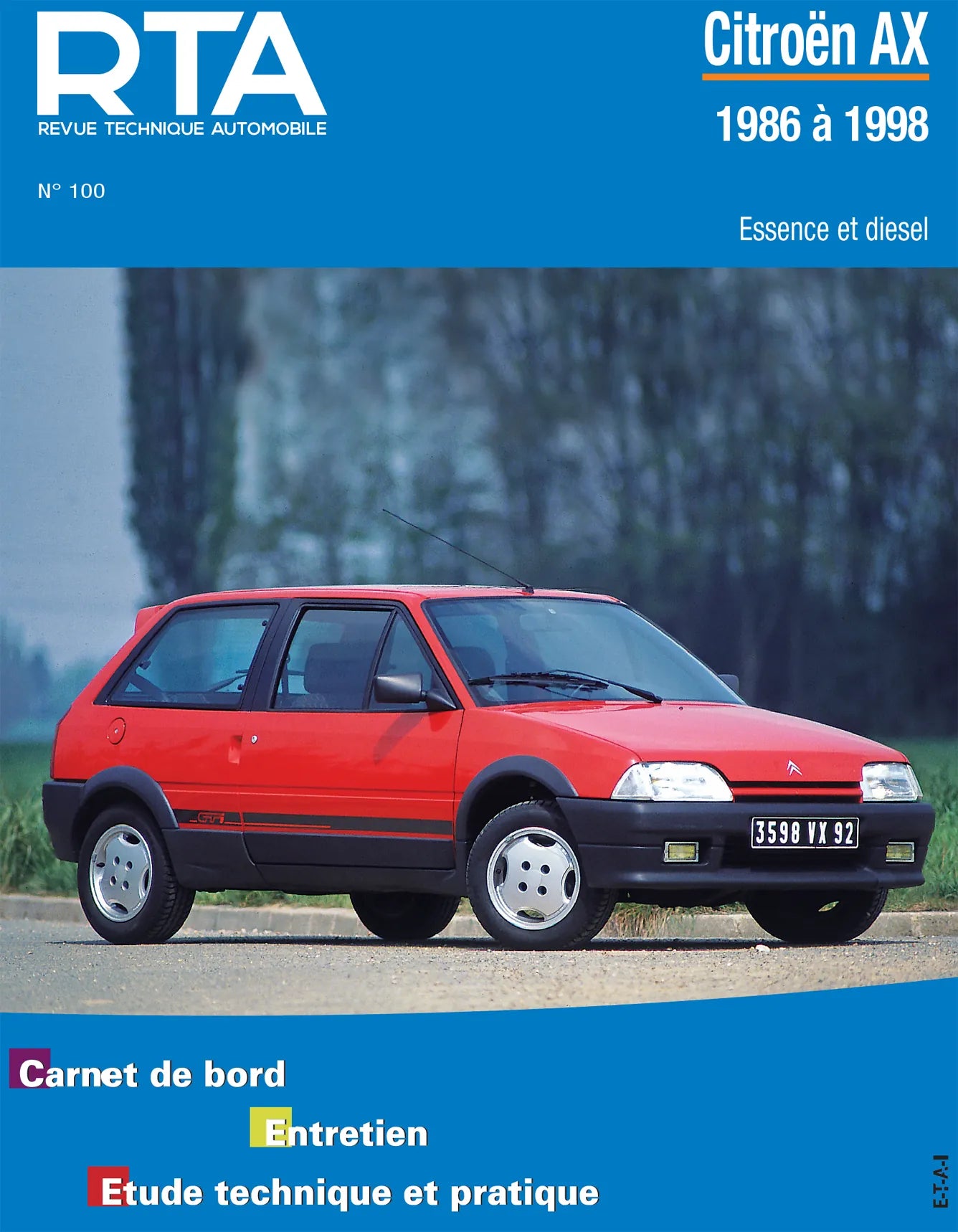 Citroën AX (1986 - 1998) - Revue Technique