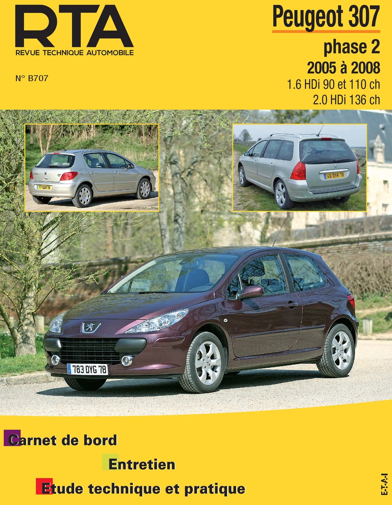 Peugeot 307 phase 2 (2005 - 2008) diesel - Revue Technique