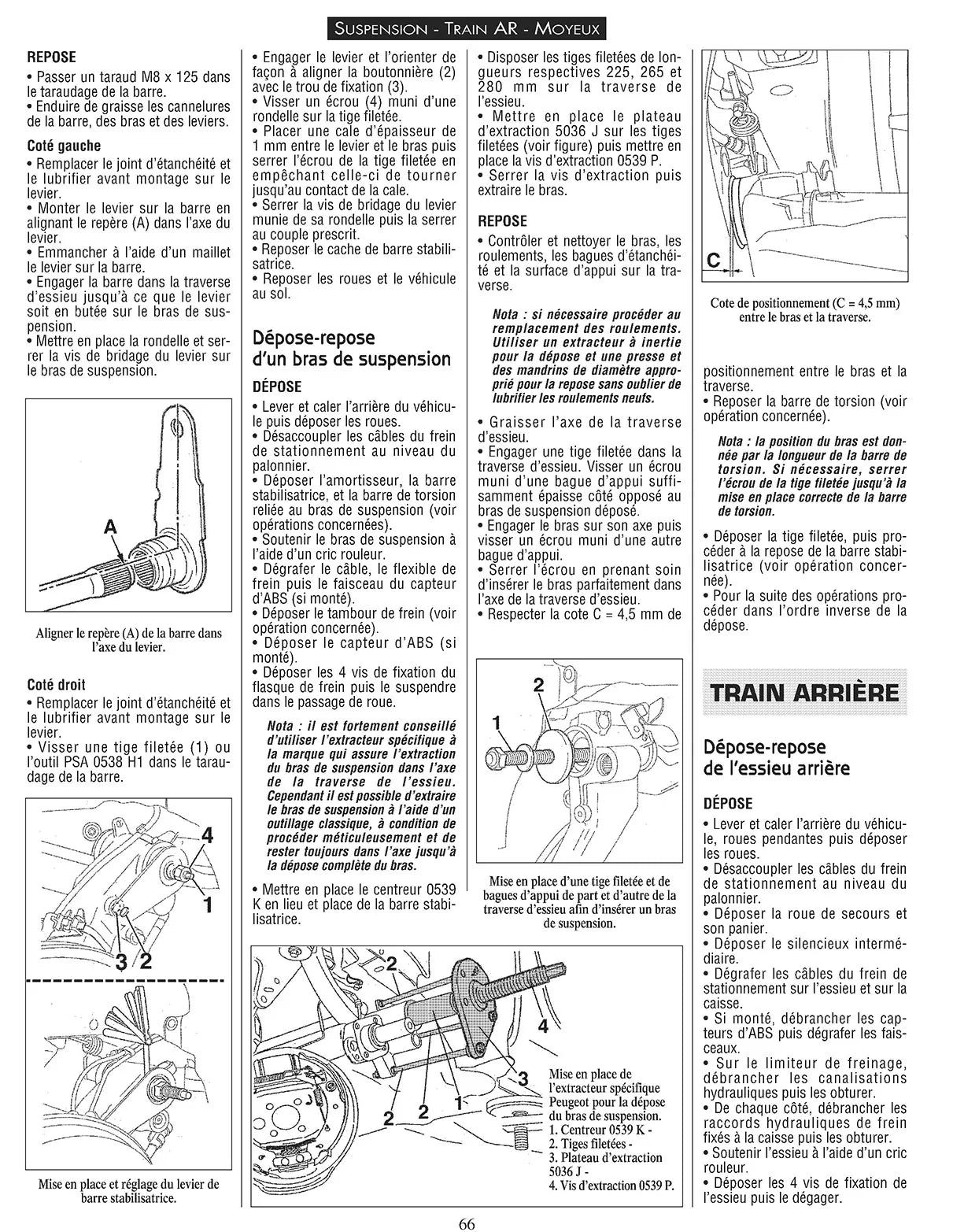 Peugeot 206 phase 1 (1998 - 2003) - Revue Technique