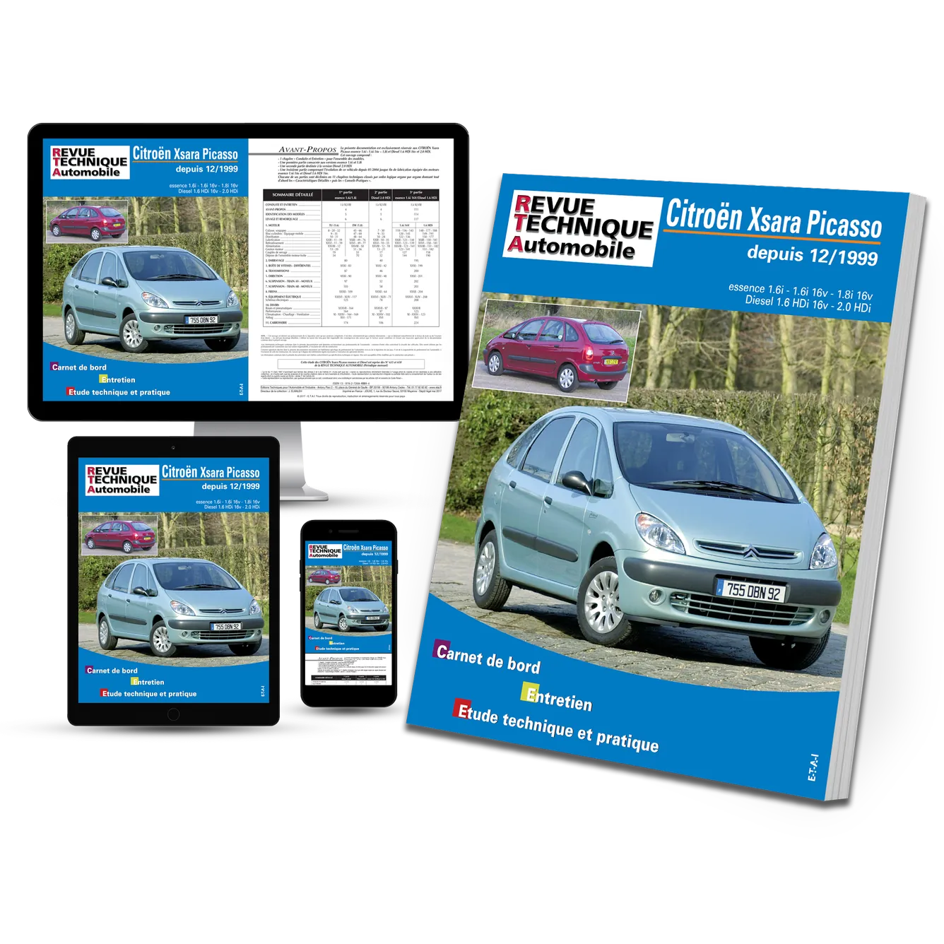 Citroën Xsara Picasso (1999 - 2010) - Revue Technique
