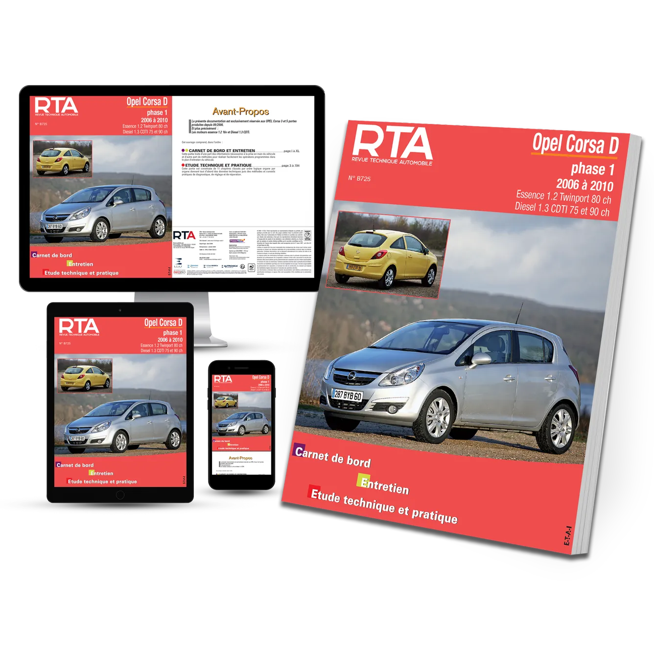 Opel Corsa IV (D) phase 1 (2006 - 2010) - Revue Technique