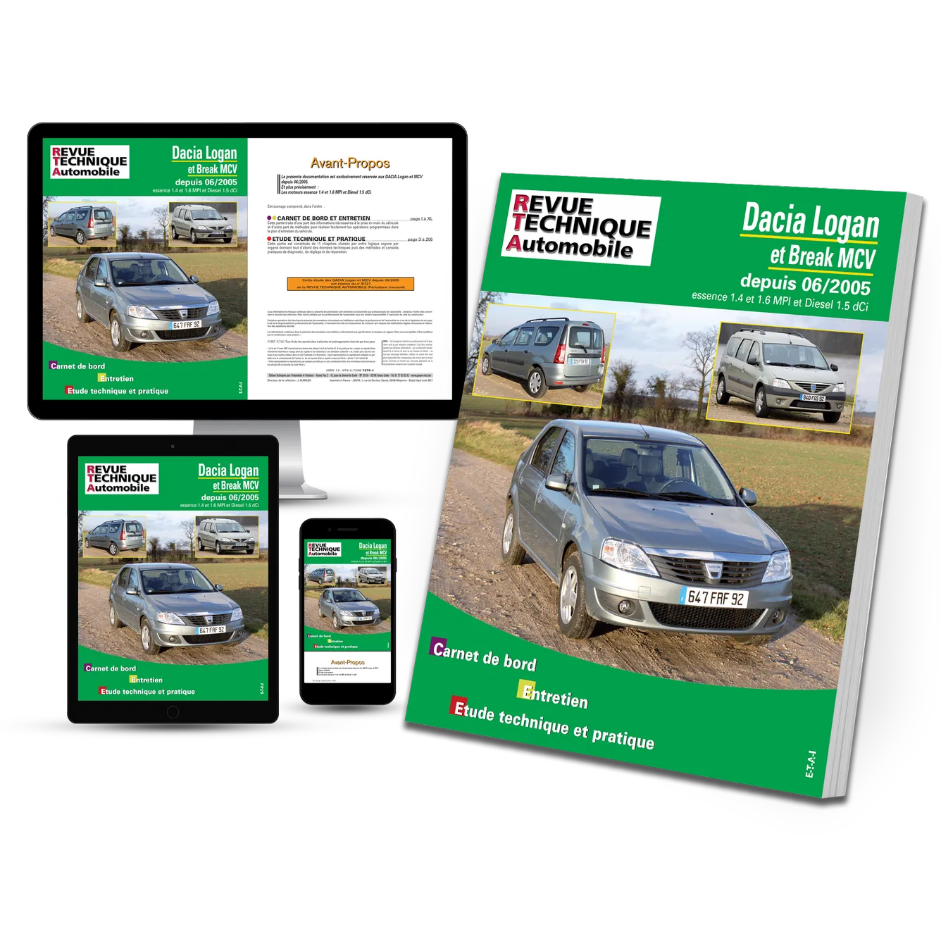 Dacia Logan et break MCV I (2005 - 2010) - Revue Technique