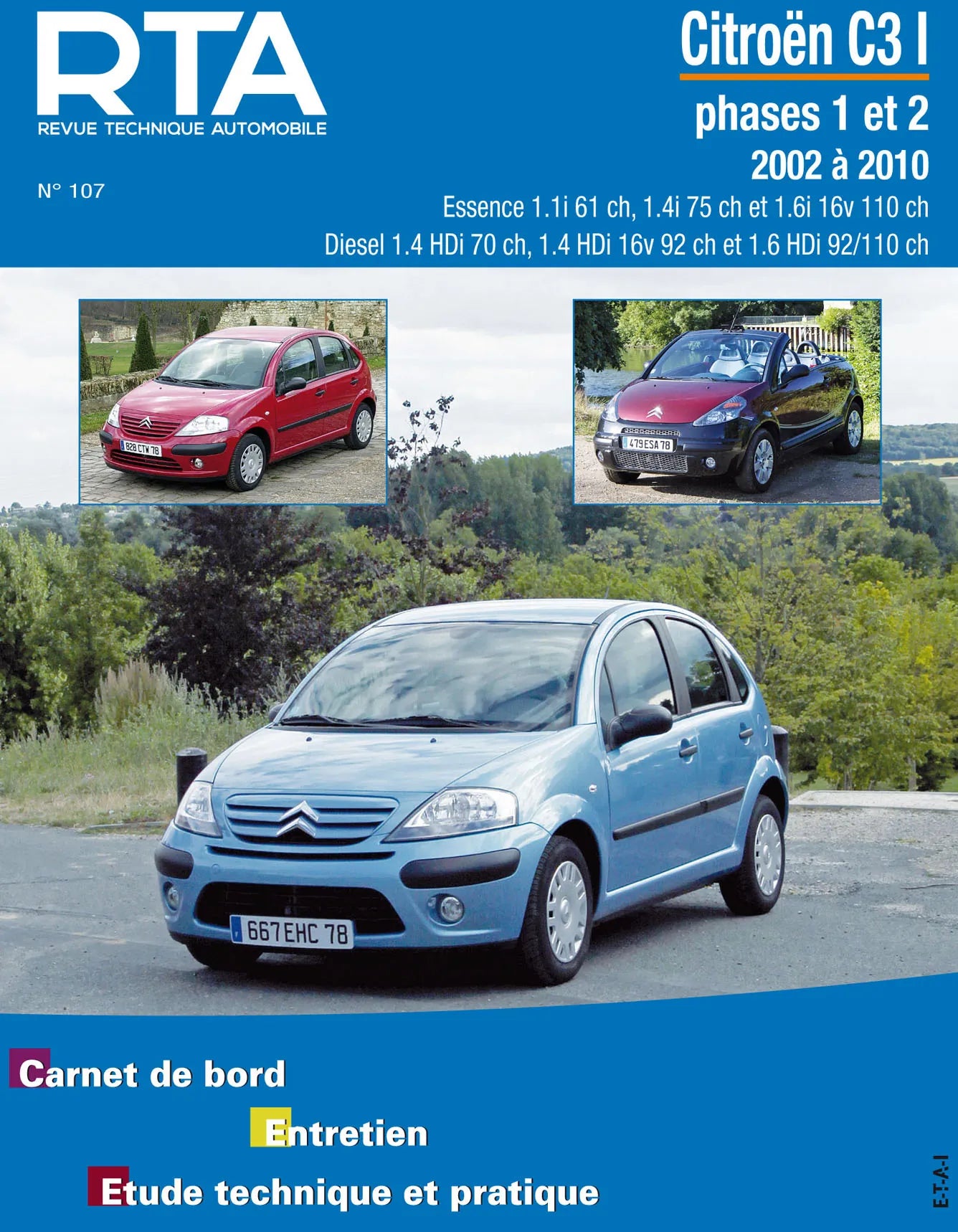 Citroën C3 I phase 1 et 2 (2002 - 2010) - Revue Technique