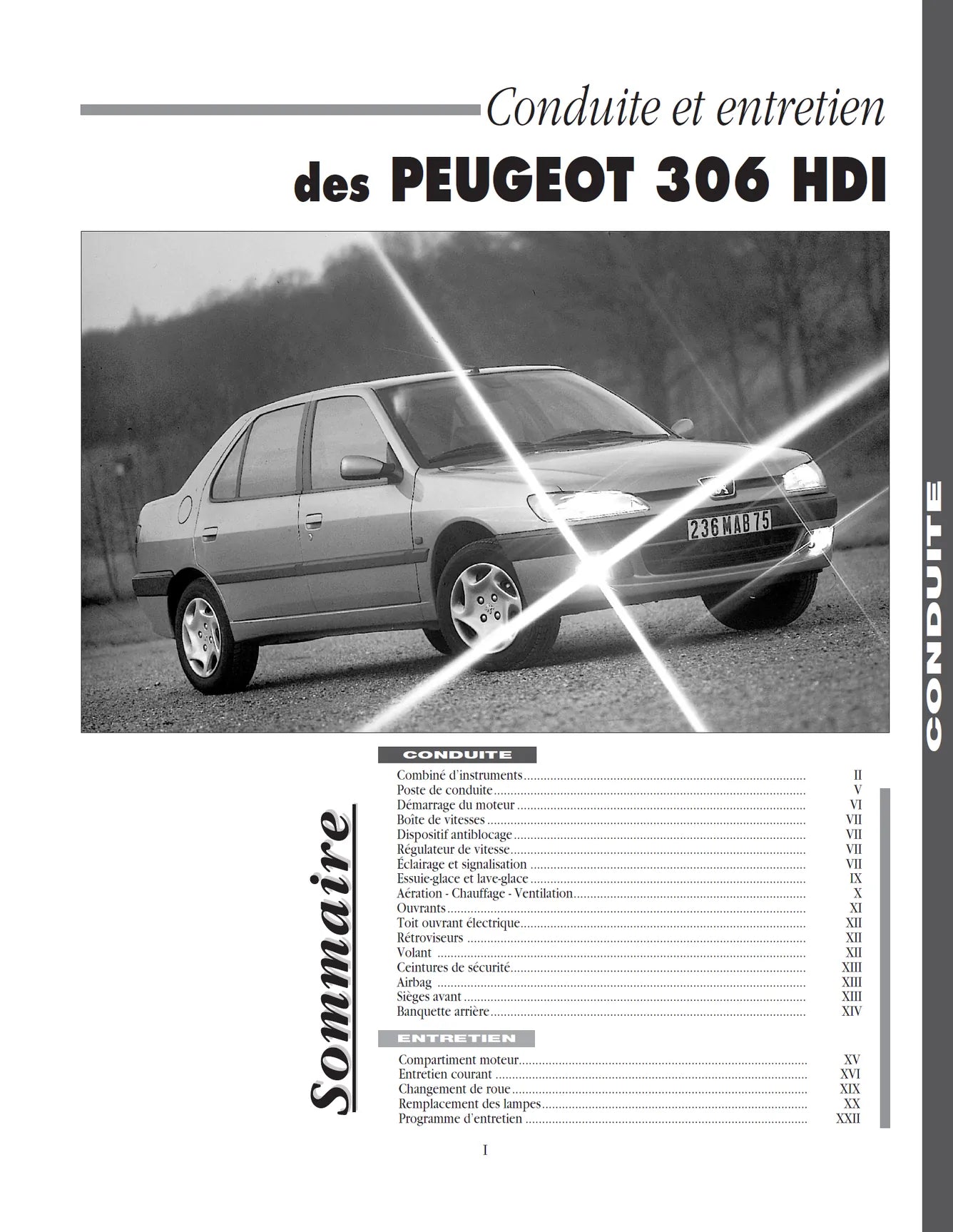 Peugeot 306 (1993 - 2002) diesel - Revue Technique