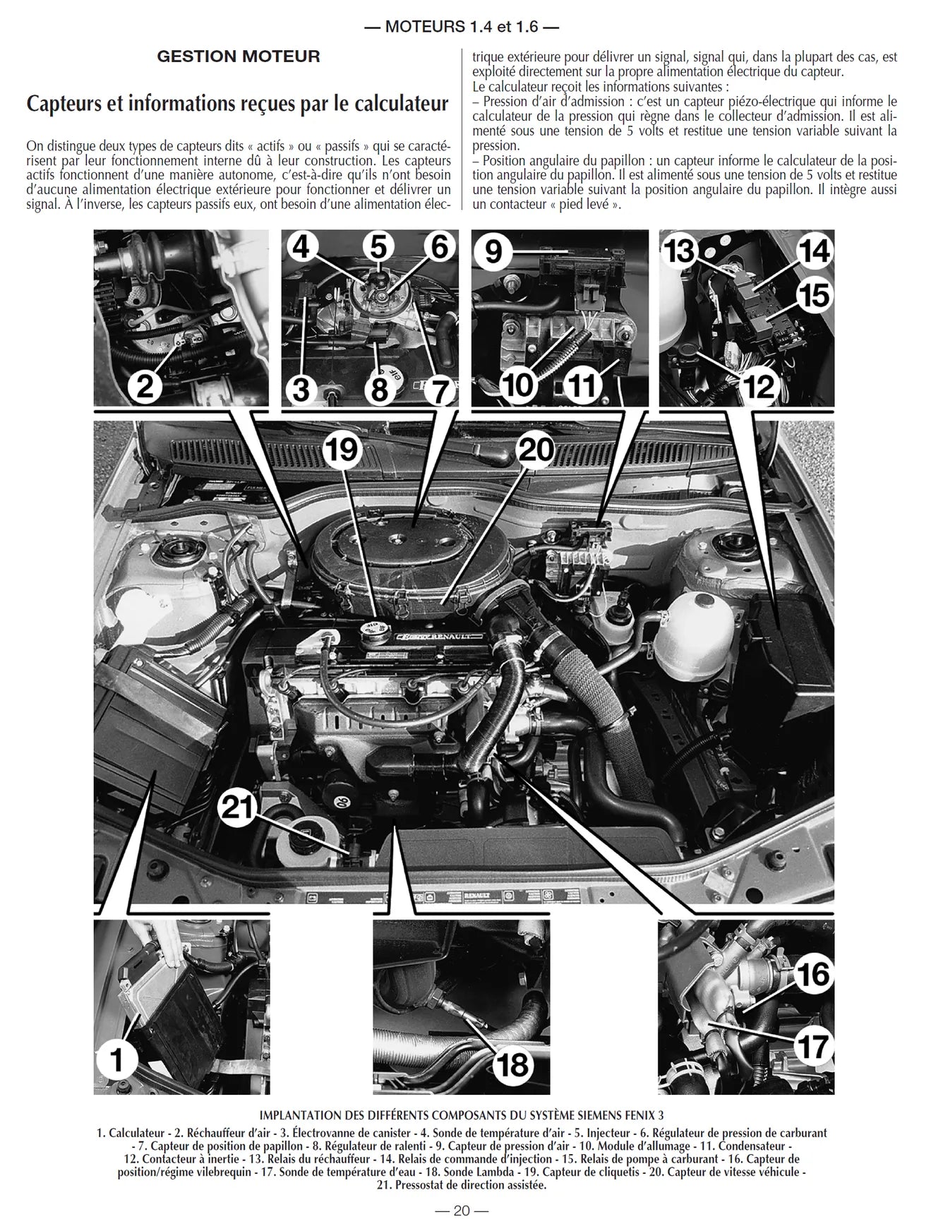 Renault Mégane et Scénic I phase 1 (1995 - 1999) - Revue Technique
