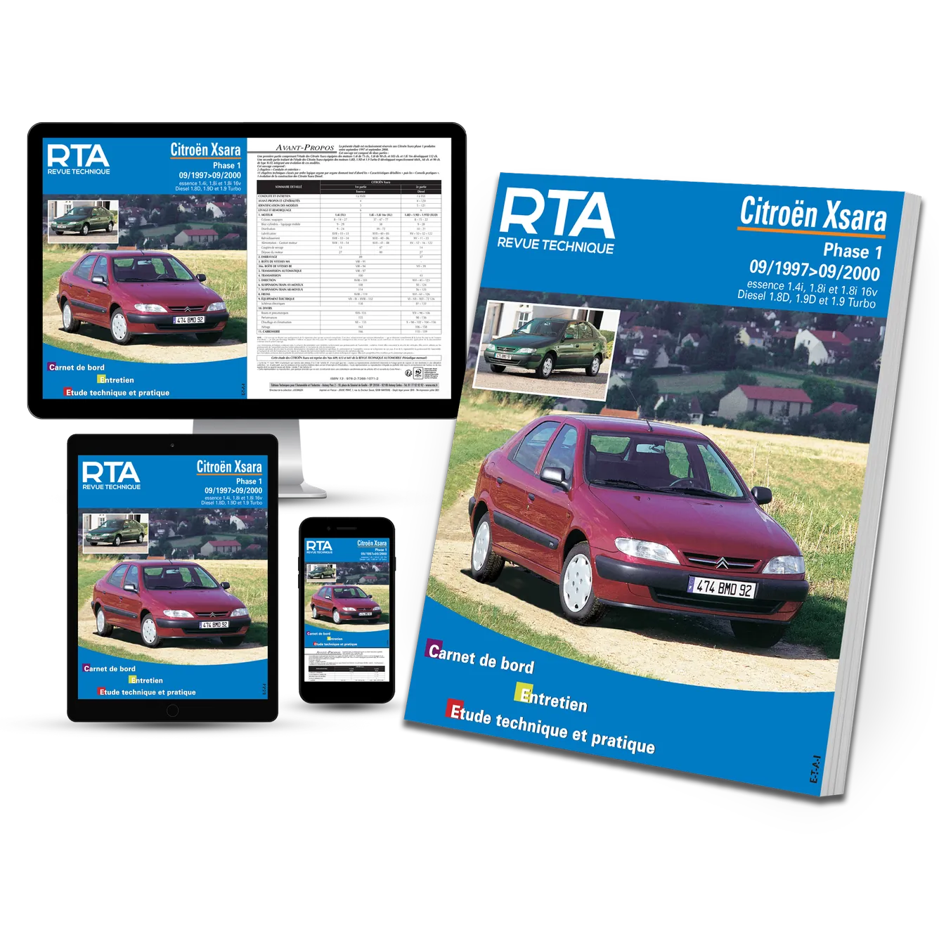 Citroën Xsara phase 1 (1997 - 2000) - Revue Technique