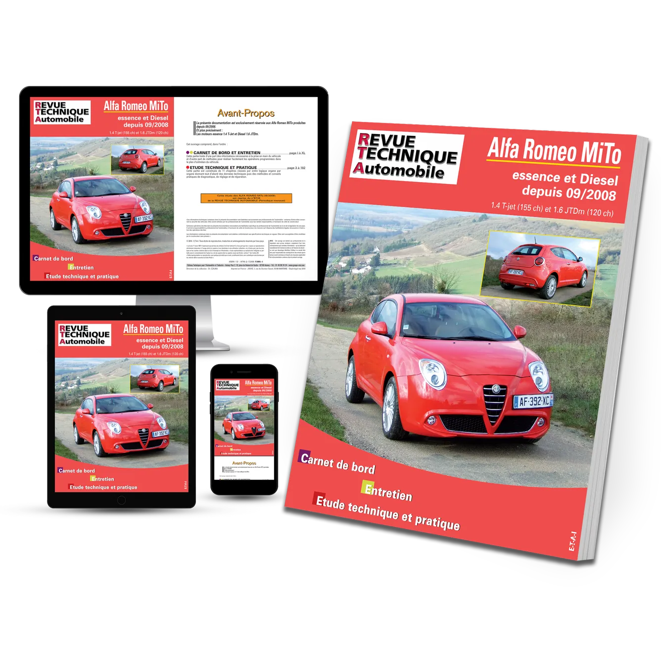 Alfa Romeo MiTo phase 1 (2008 - 2010) - Revue Technique