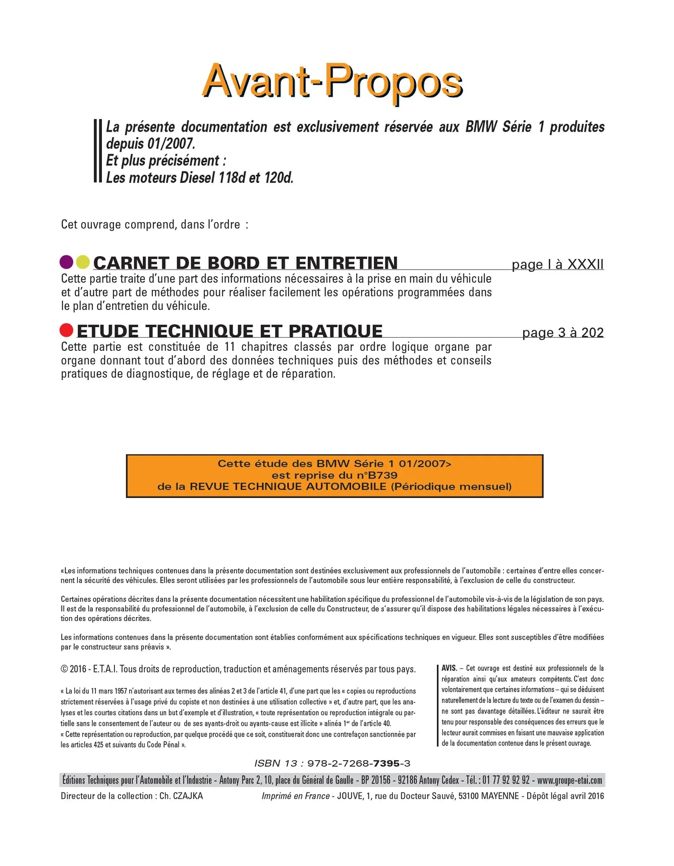 BMW Série 1 I (E81 et E87) phase 2 (2007 - 2011) - Revue Technique