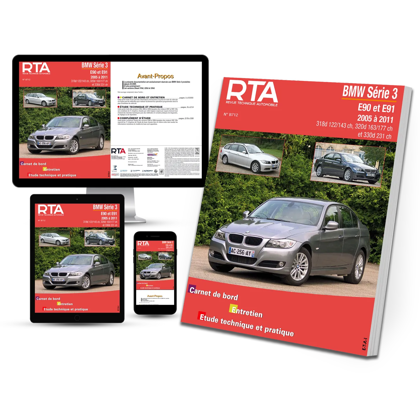 BMW Série 3 V (E90 et E91) (2005 - 2011) - Revue Technique