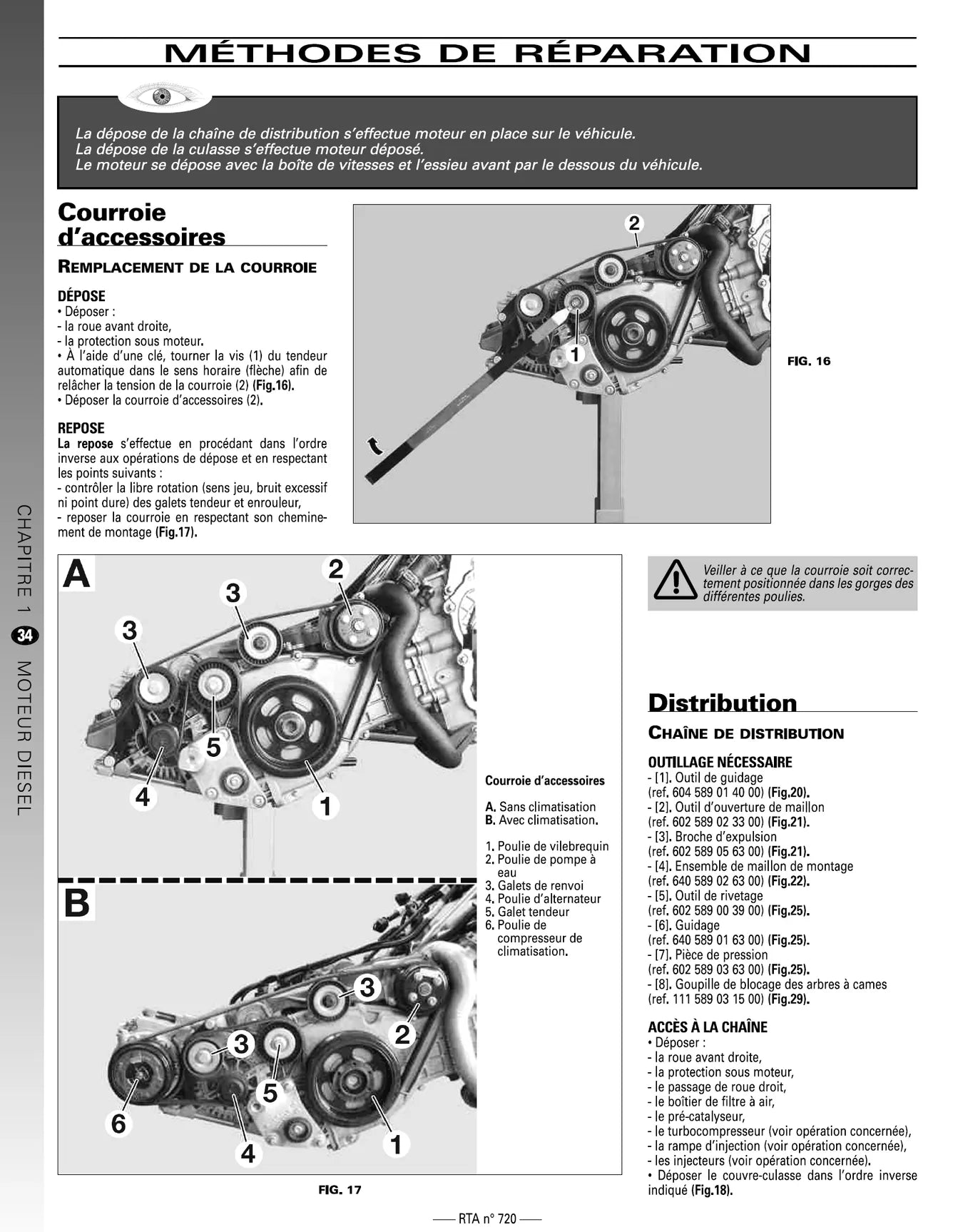 Mercedes-Benz Classe B I phase 1 (2005 - 2008) - Revue Technique