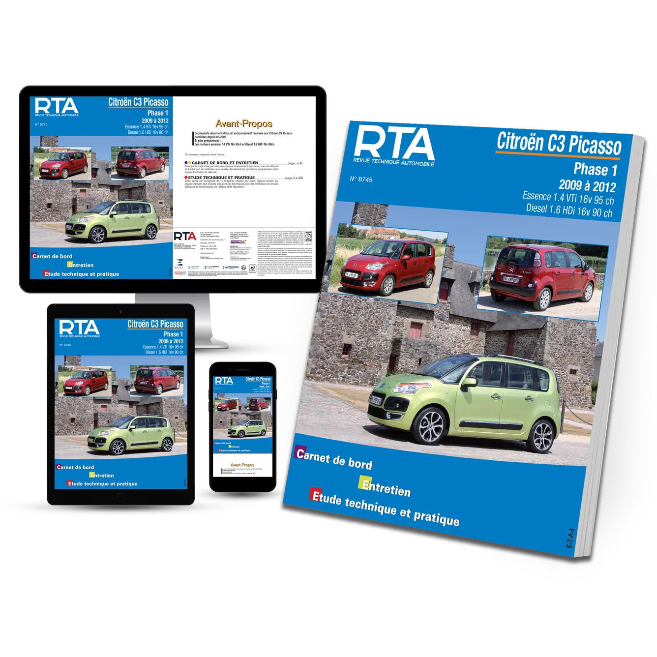 Citroën C3 Picasso phase 1 (2009 - 2012) - Revue Technique