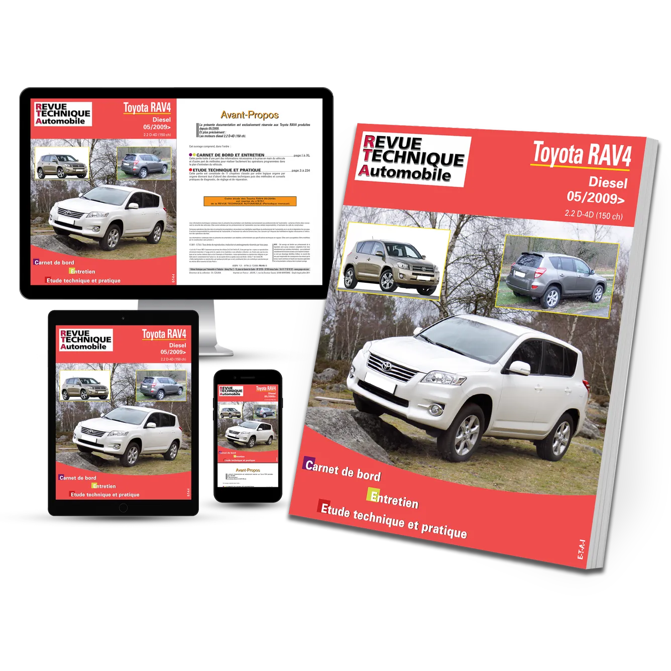 Toyota RAV4 III phase 2 (2009 - 2013) - Revue Technique