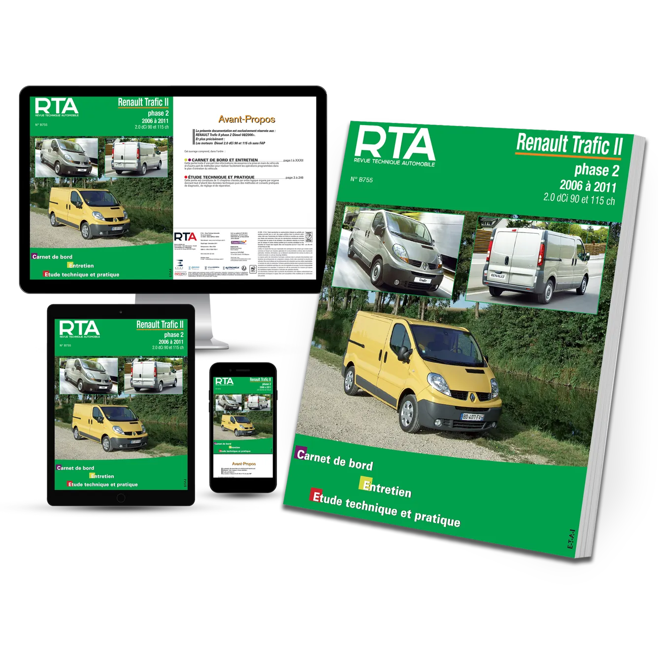 Renault Trafic II phase 2 (2006 - 2011) - Revue Technique