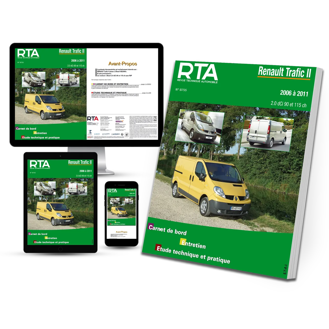 Renault Trafic II phase 2 (2006 - 2011) - Revue Technique