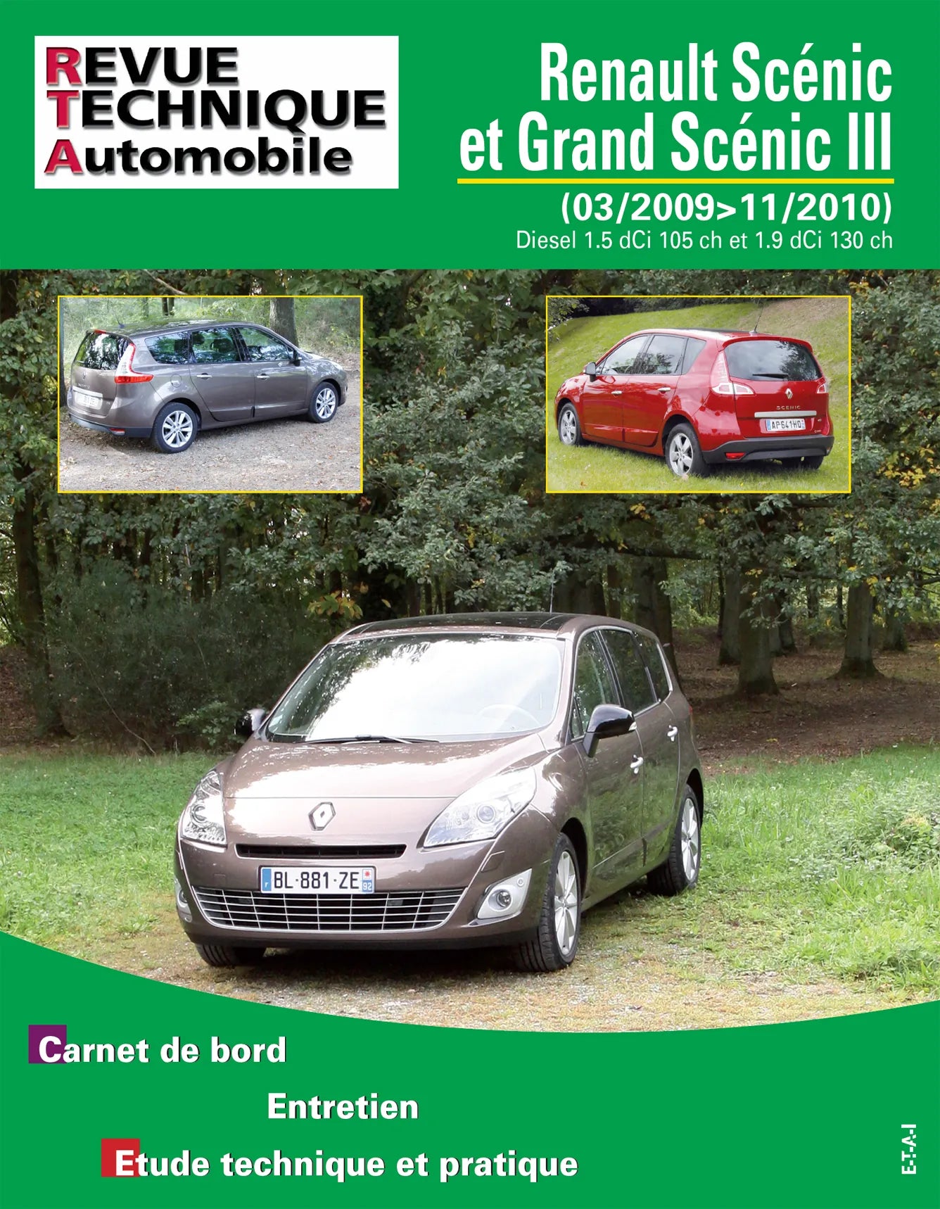 Renault Scénic / Grand Scénic III phase 1 (2009 - 2010) - Revue Technique