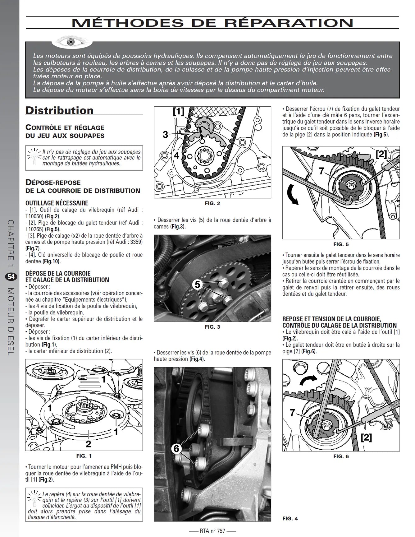 Audi A4 III phase 1 (2008 - 2011) - Revue Technique
