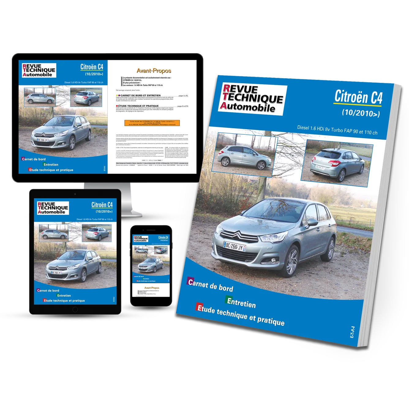 Citroën C4 II phase 1 (2010 - 2014) - Revue Technique