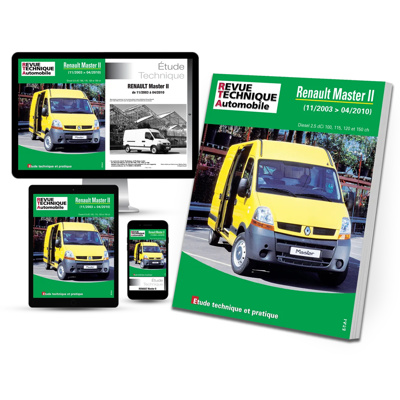 Renault Master II phases 2 et 3 (2003 - 2010) - Revue Technique
