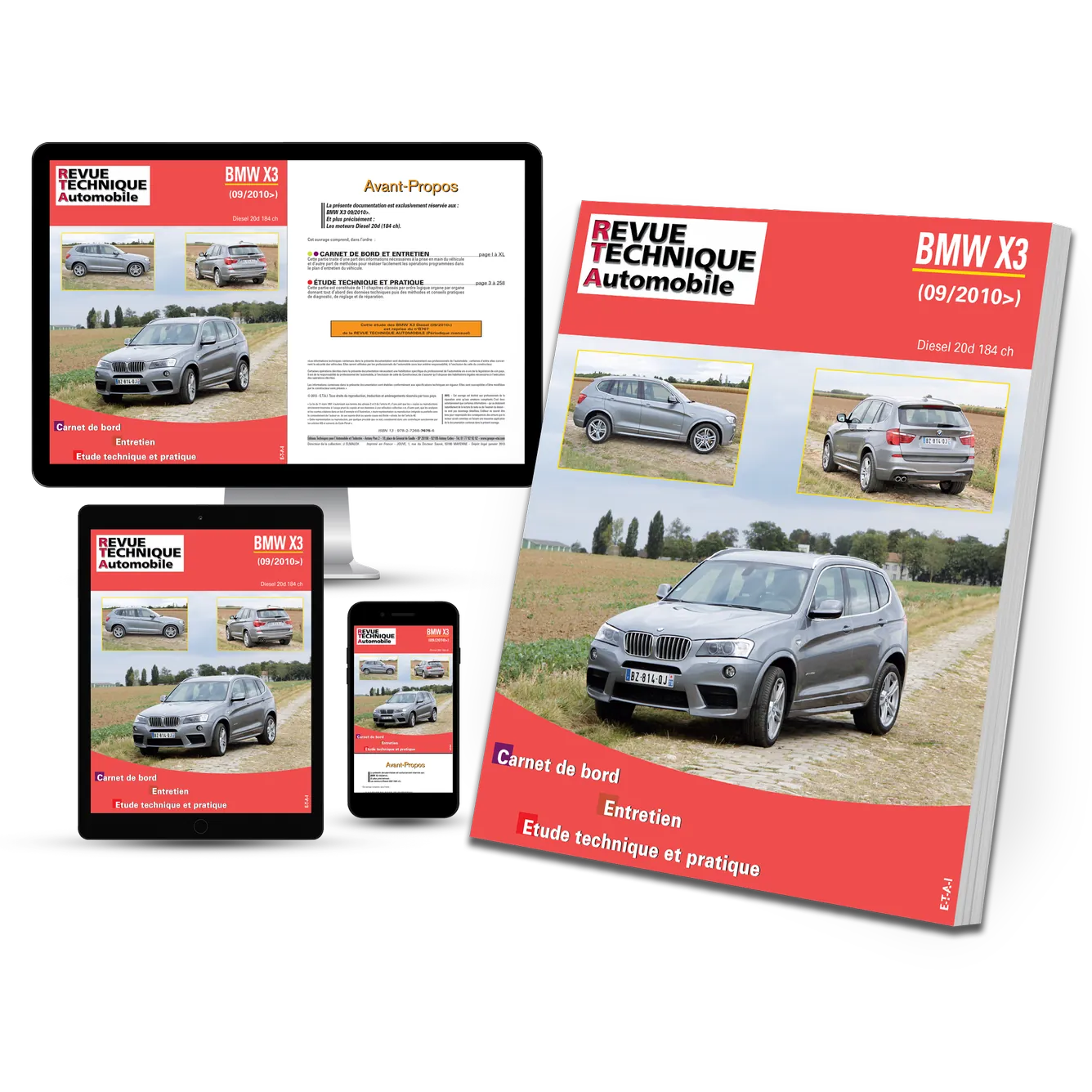 BMW X3 II (F25) phase 1 (2010 - 2014) - Revue Technique