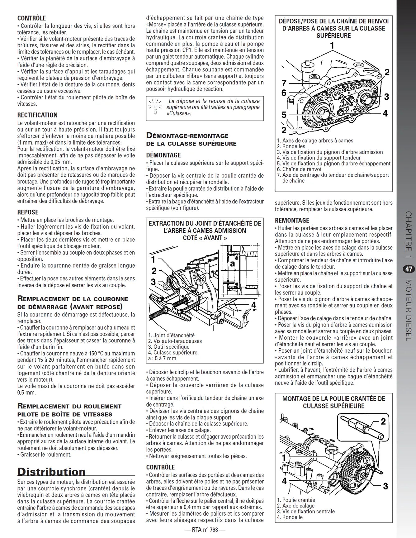 Fiat Ducato III phase 1 (2011 - 2014) 2.3 JTD Euro 5 - Revue Technique