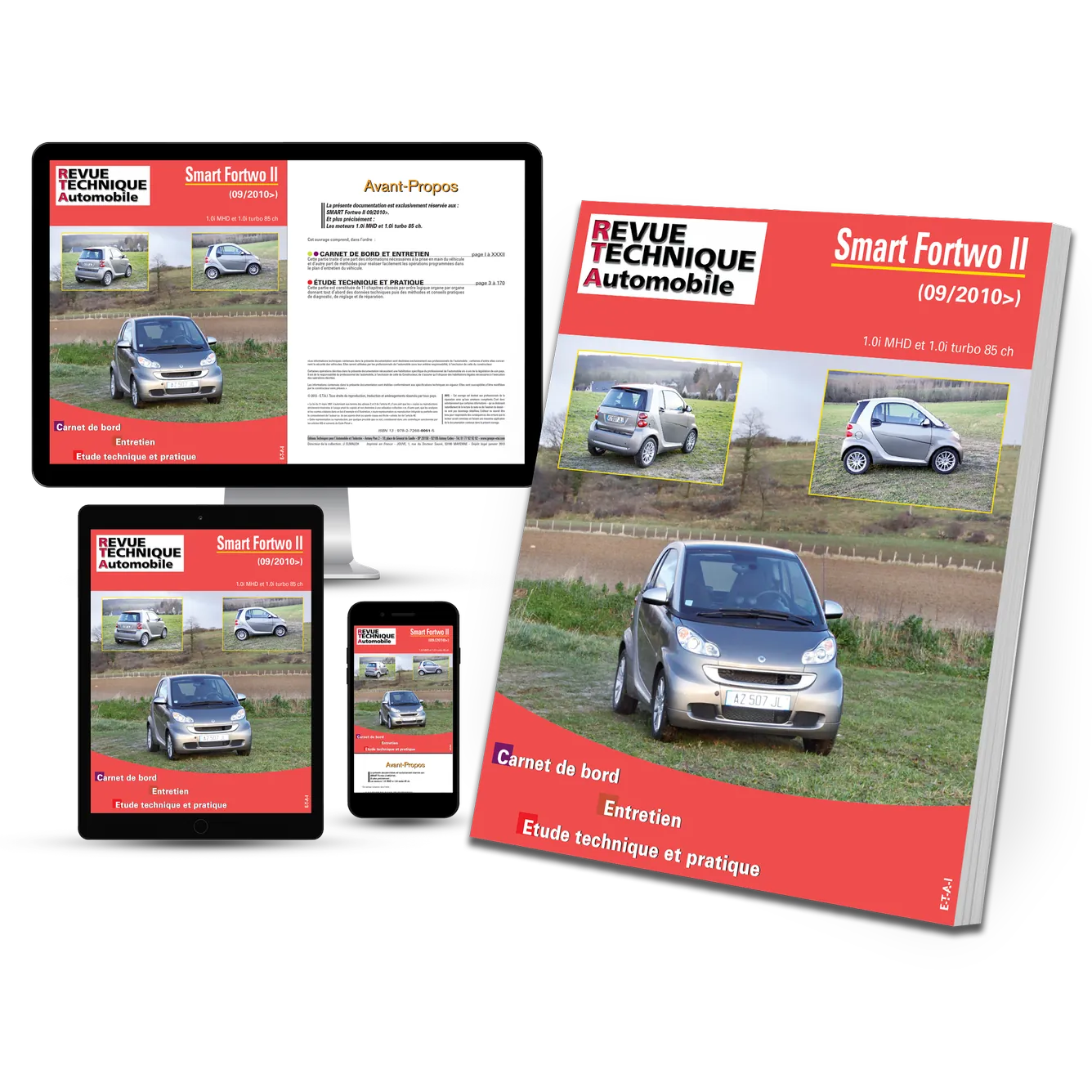 Smart Fortwo II (2007 - 2014) - Revue Technique