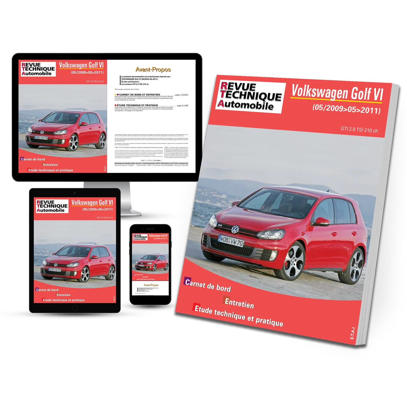 Volkswagen Golf VI (2009 - 2011) GTI - Revue Technique