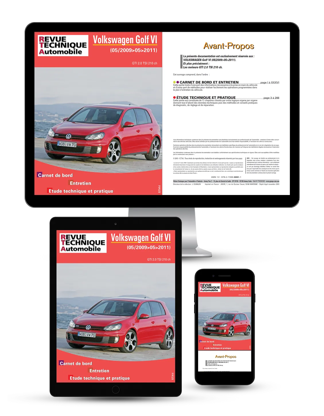 Volkswagen Golf VI (2009 - 2011) GTI - Revue Technique