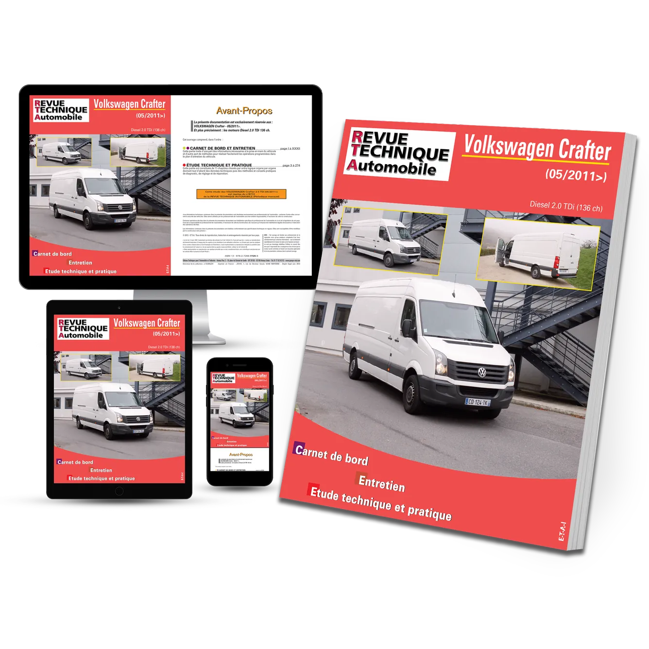 Volkswagen Crafter I phase 2 (2011 - 2016) - Revue Technique