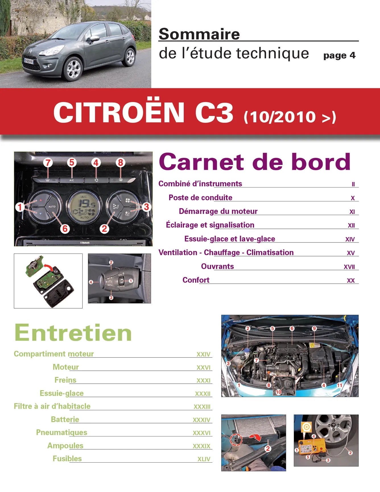 Citroën C3 II phase 1 (2010 - 2013) 1.4 HDi FAP - Revue Technique