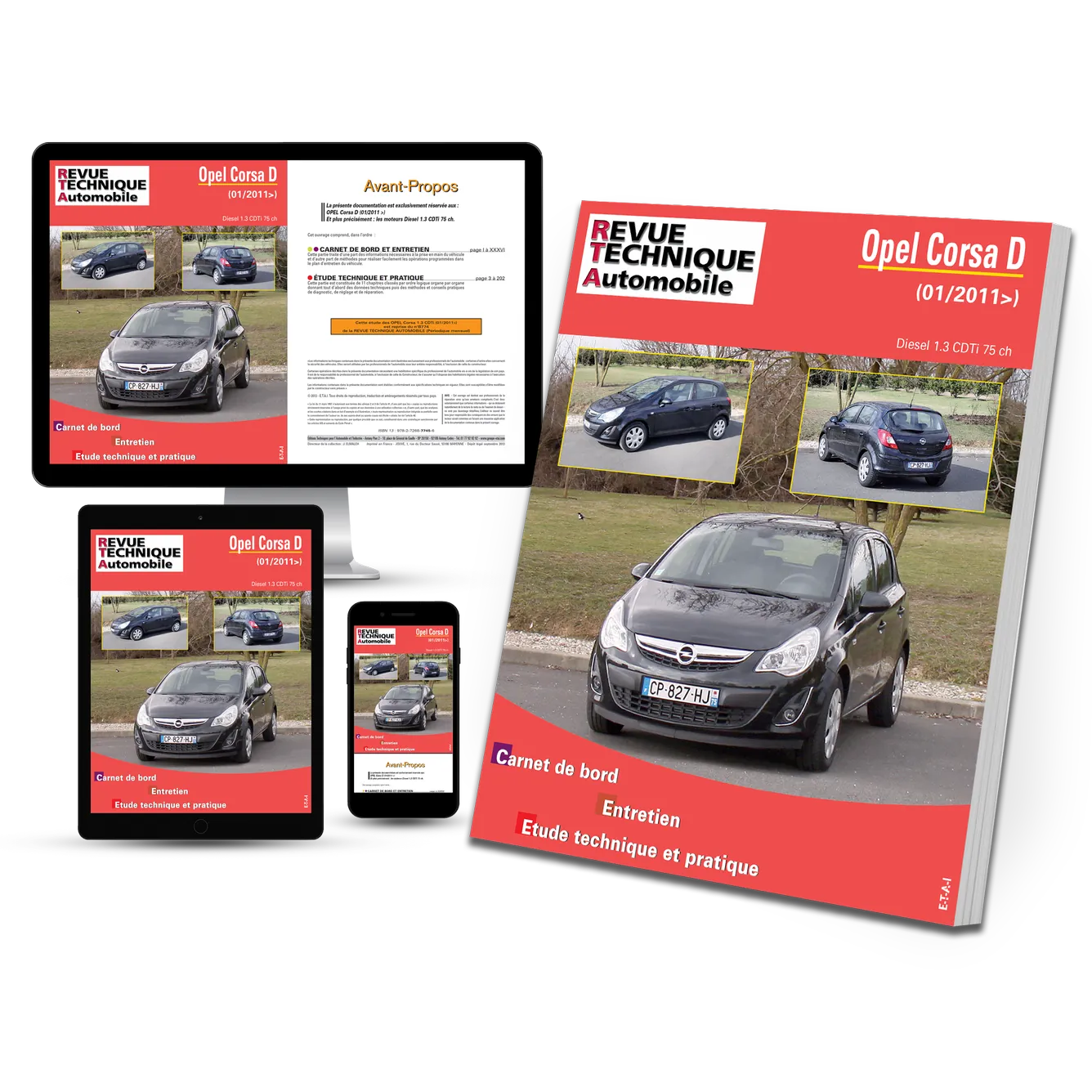 Opel Corsa IV (D) phase 2 (2011 - 2015) - Revue Technique