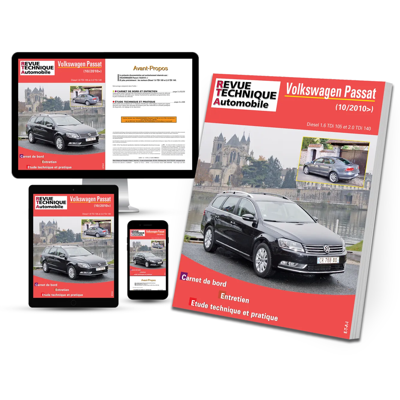 Volkswagen Passat VI (2010 - 2014) - Revue Technique