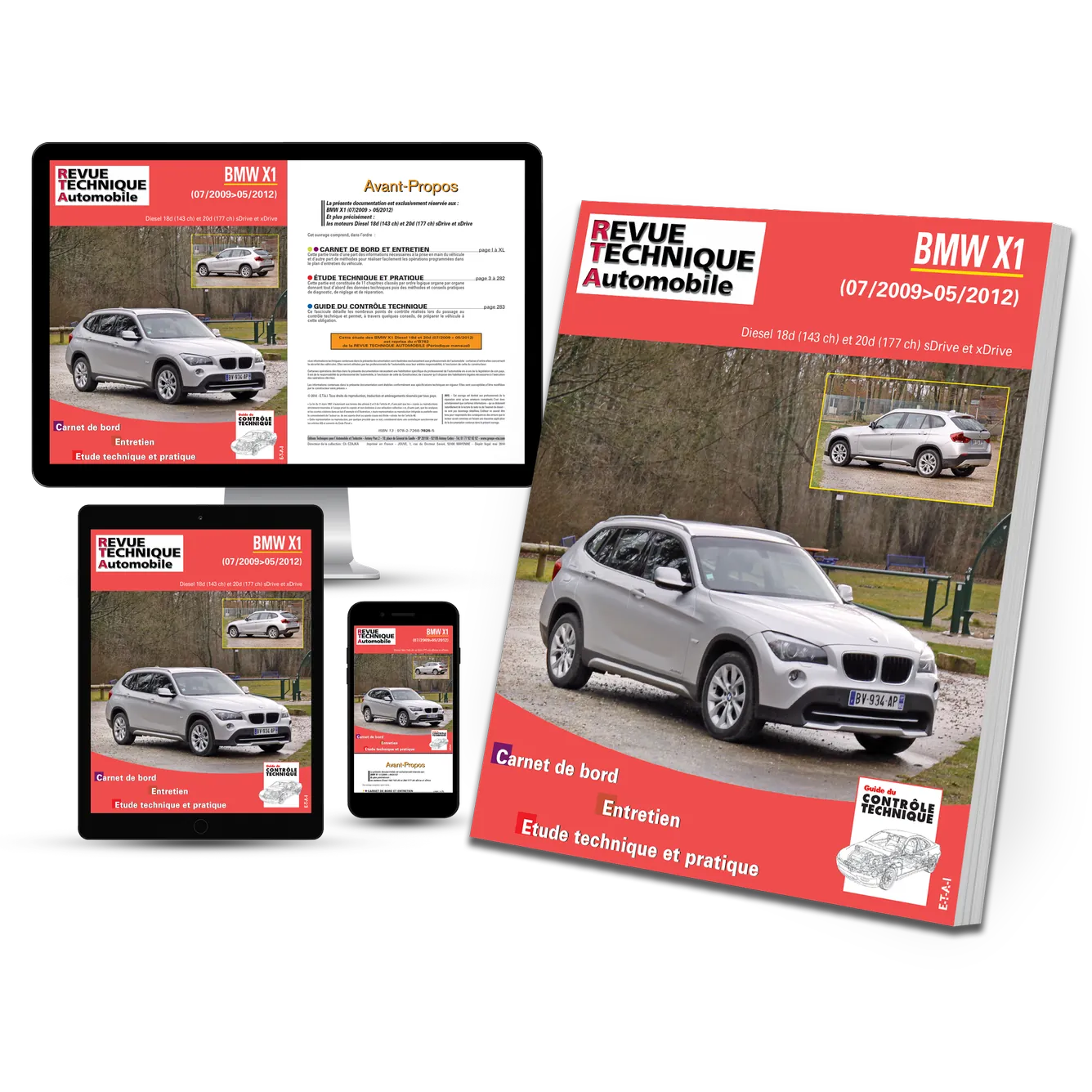 BMW X1 I phase 1 (2009 - 2012) - Revue Technique
