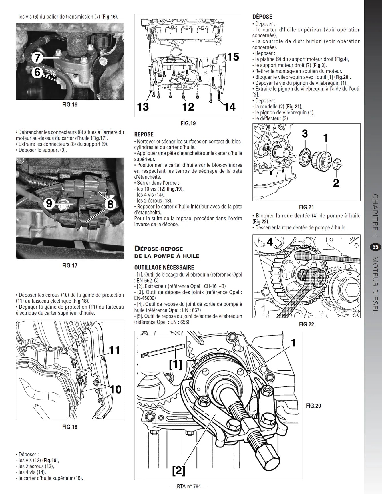 Opel Astra IV (J) phase 1 (2010 - 2012) - Revue Technique