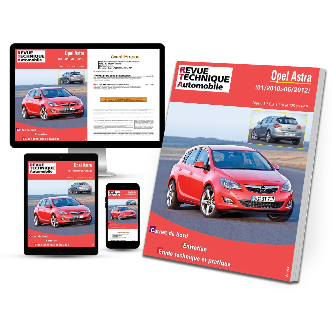 Opel Astra IV (J) phase 1 (2010 - 2012) - Revue Technique