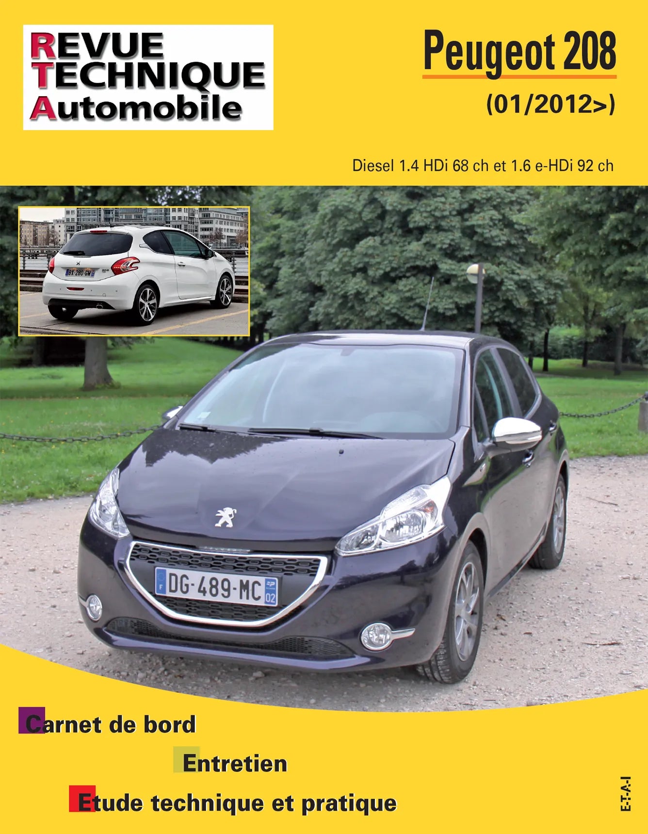 Peugeot 208 I phase 1 (2012 - 2015) diesel - Revue Technique