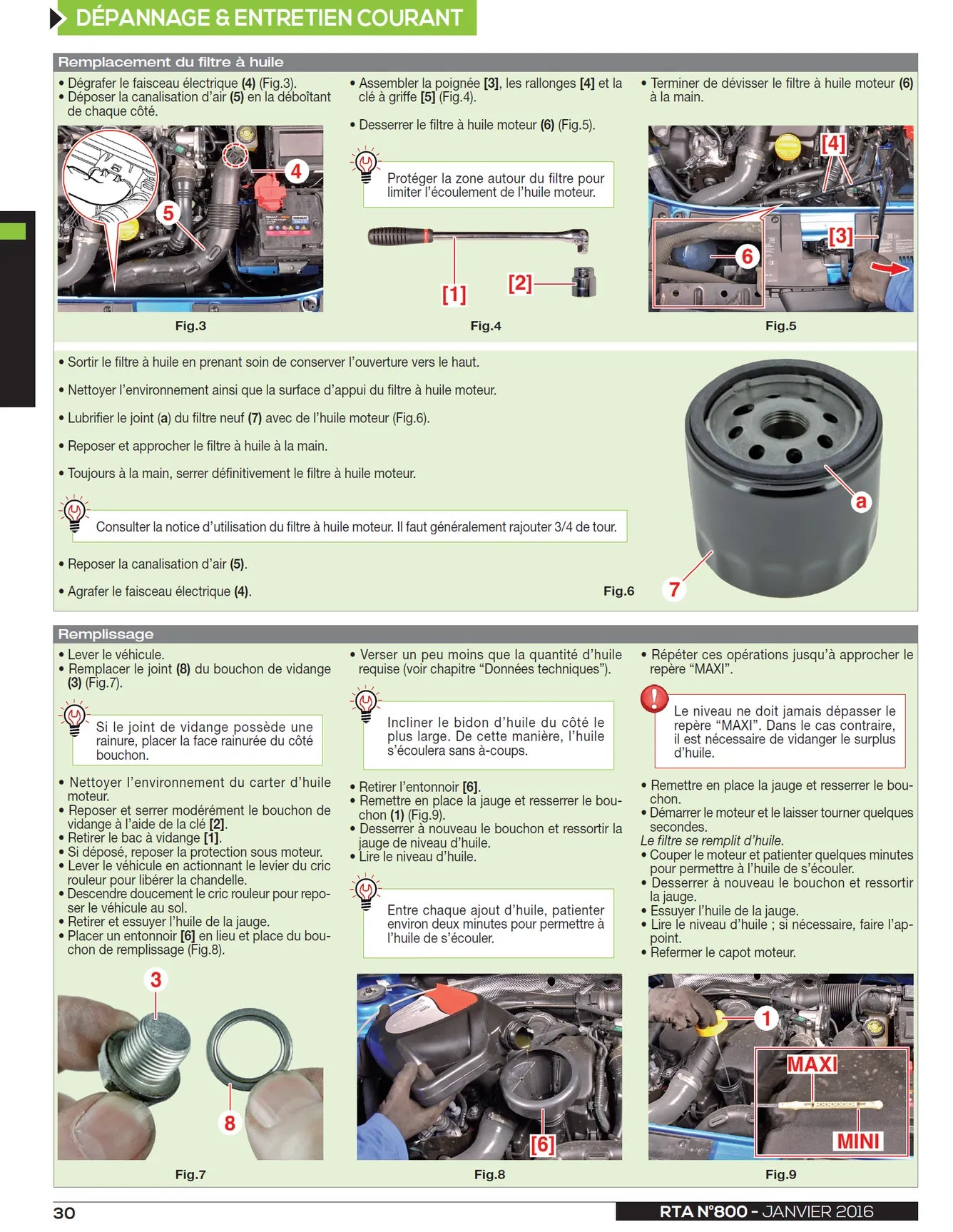 Dacia Sandero II phase 1 (2012 - 2015) diesel - Revue Technique