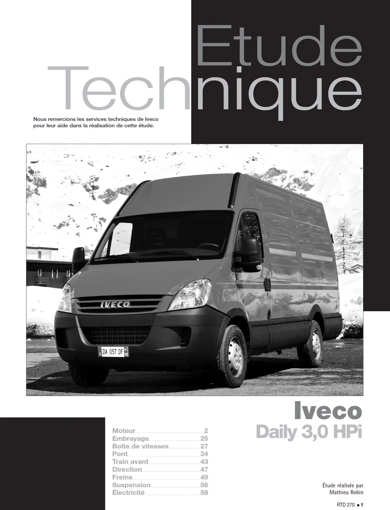Iveco Daily IV Phase 1 (2006 - 2009) - Revue Technique
