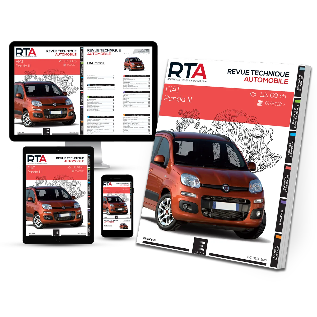Fiat Panda III (2012 - 2017) - Revue Technique
