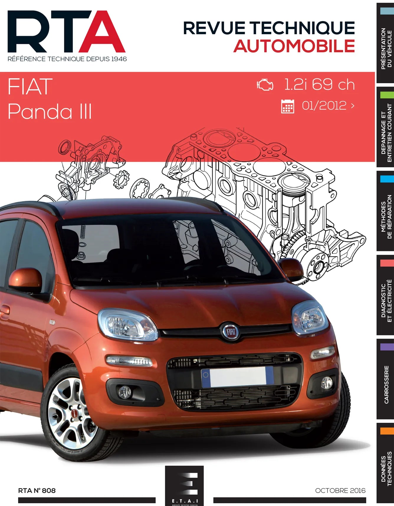 Fiat Panda III (2012 - 2017) - Revue Technique