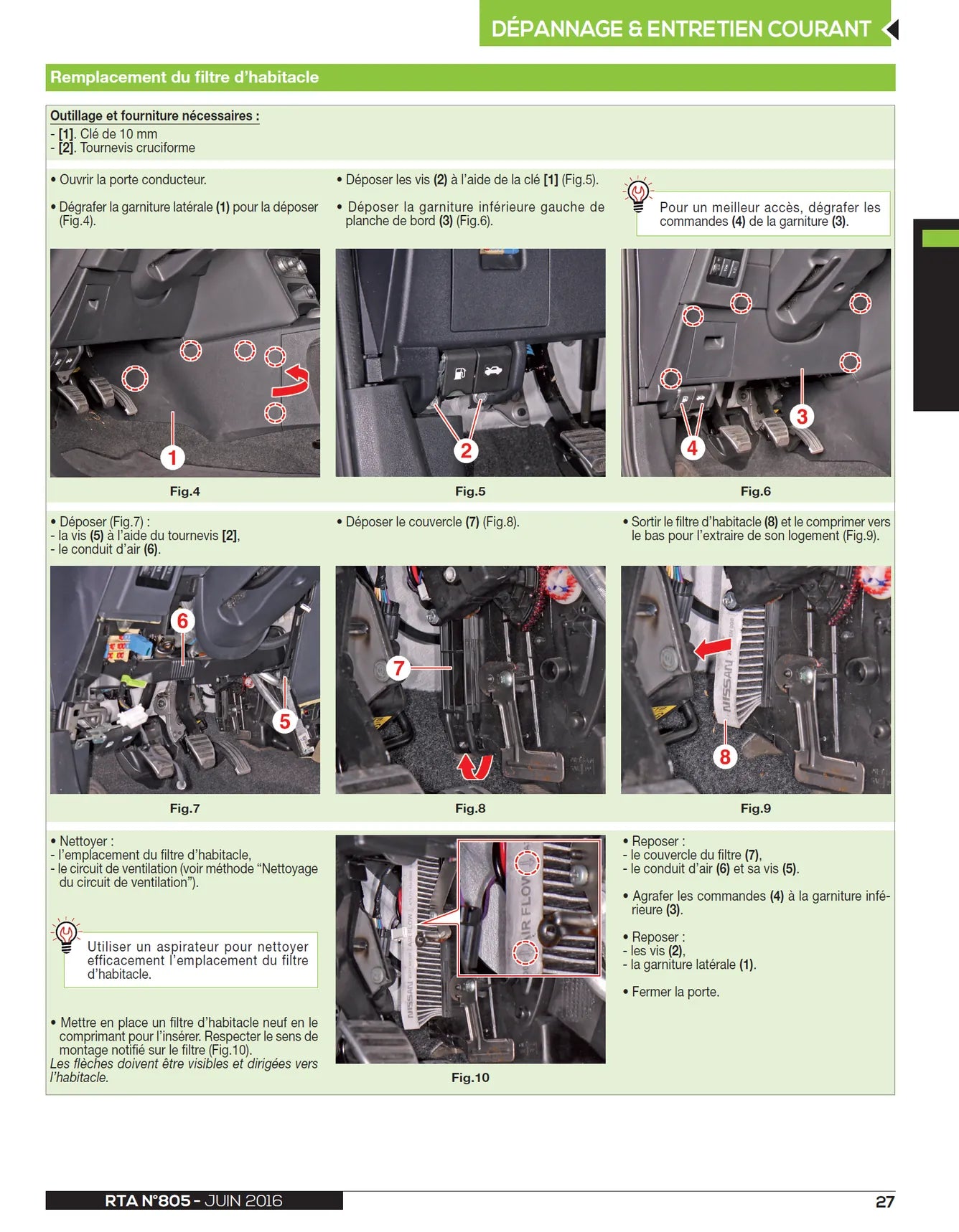 Nissan Qashqai I phase 2 (2010 - 2014) - Revue Technique