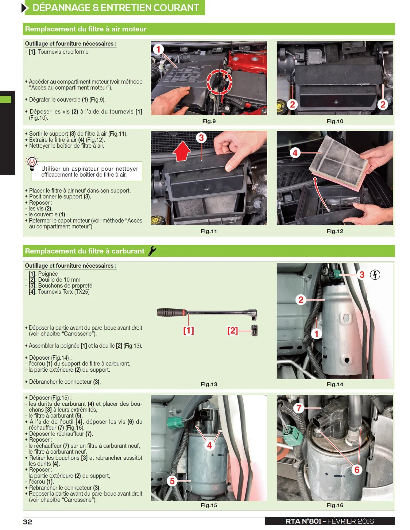 Renault Mégane III phase 2 (2012 - 2014) - Revue Technique