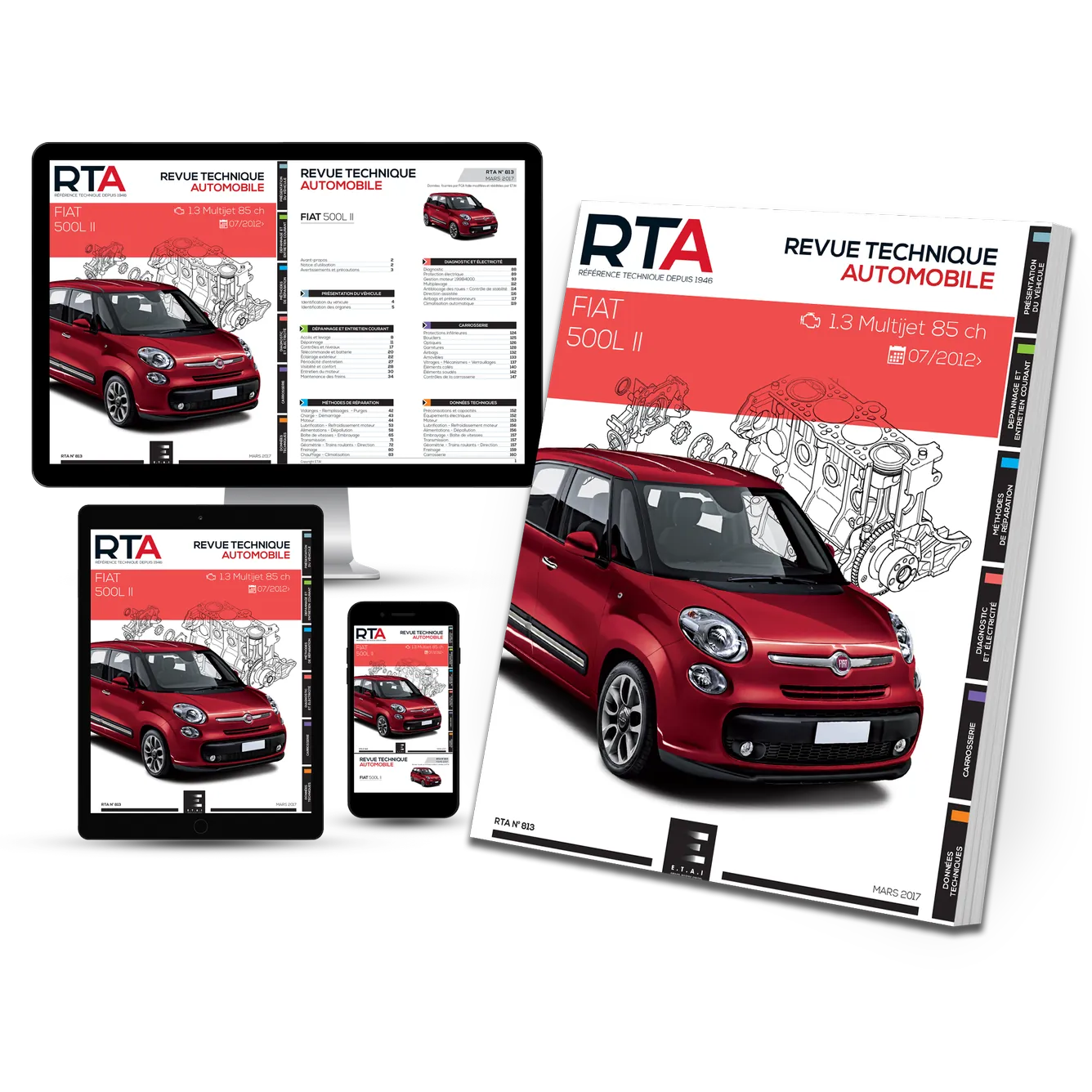 Fiat 500L II (2012 - 2018) - Revue Technique