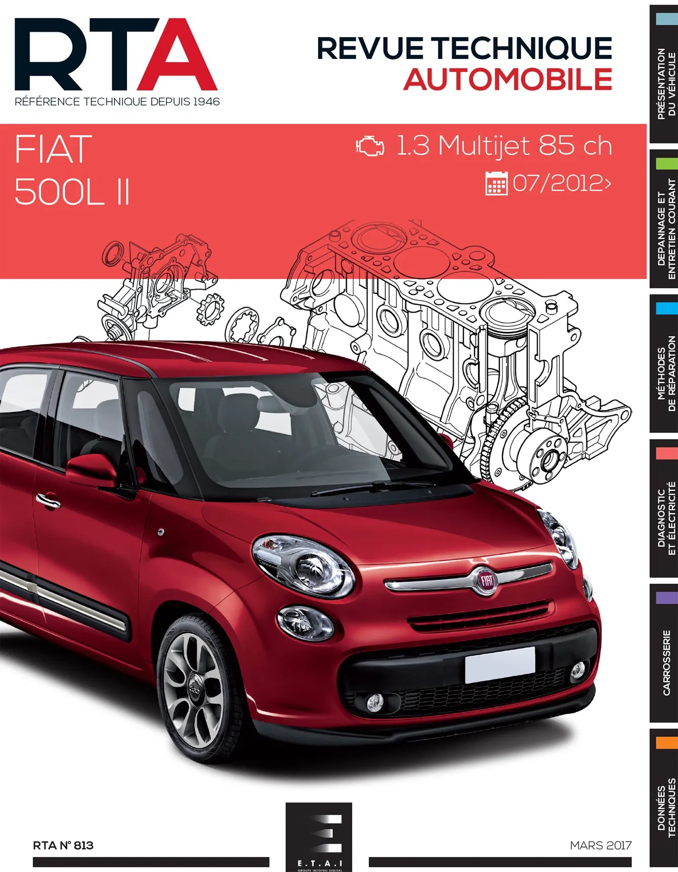 Fiat 500L II (2012 - 2018) - Revue Technique