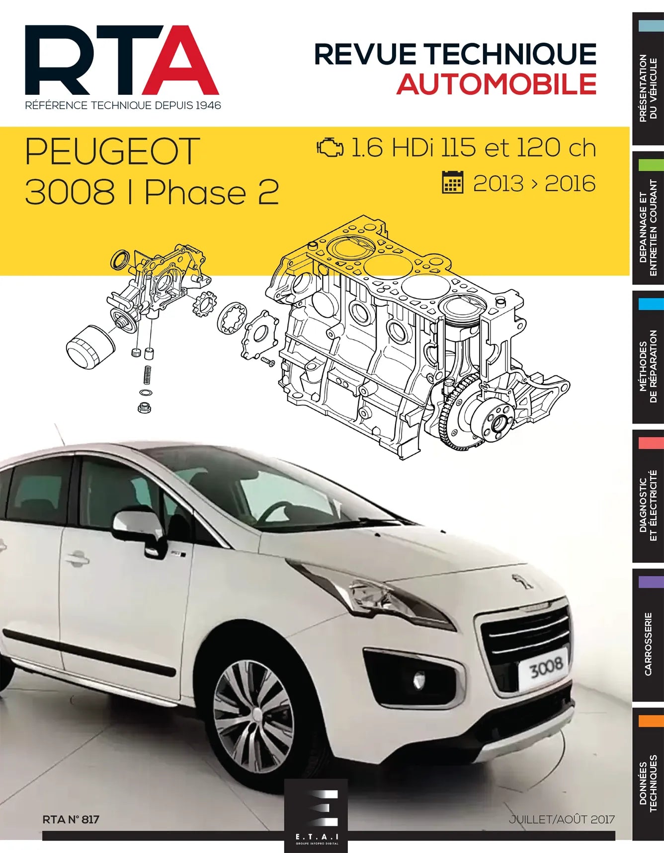 Peugeot 3008 I phase 2 (2013 - 2016) - Revue Technique