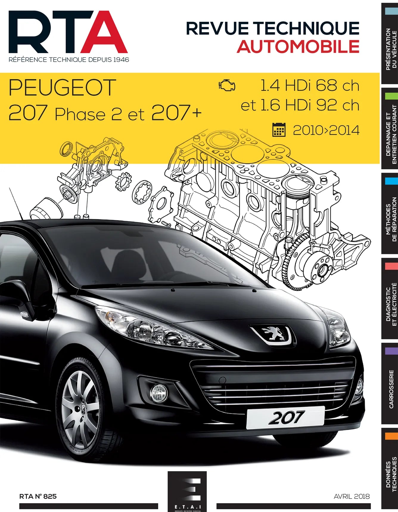 Peugeot 207 phase 2 / 207+ (2010 - 2014) - Revue Technique