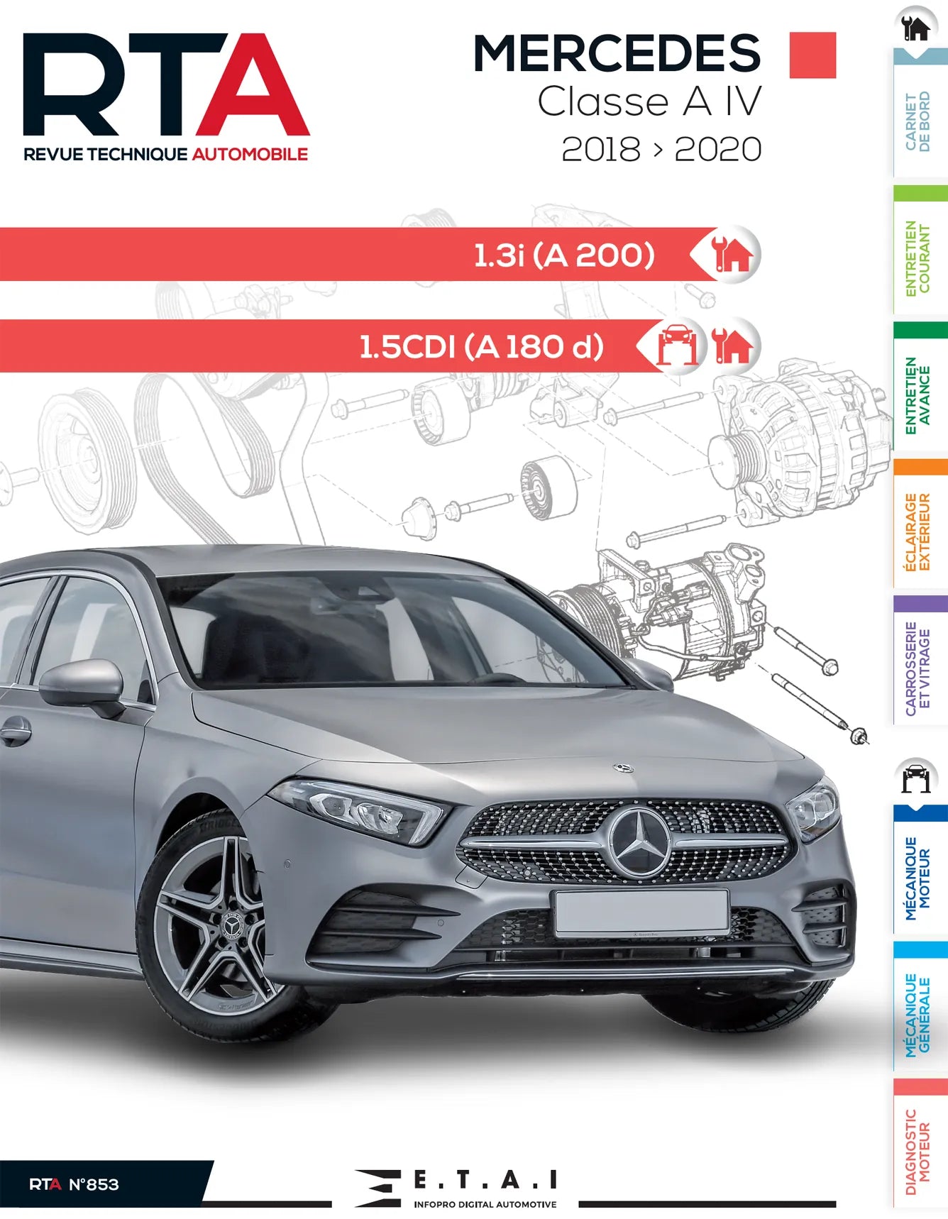 Mercedes-Benz Classe A IV phase 1 (2018 - 2020) - Revue Technique